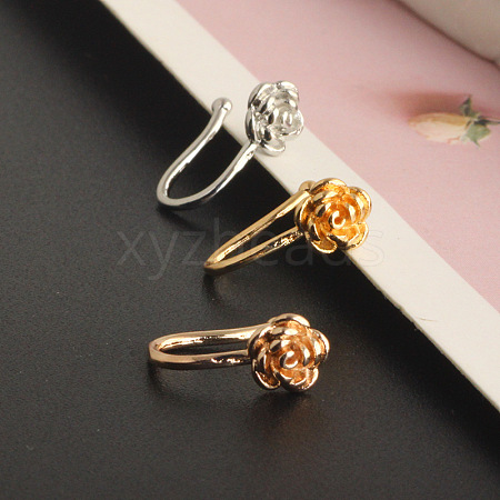 304 Stainless Steel Clip on Nose Rings WGD6E17-03-1