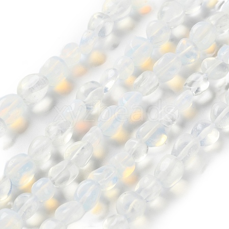 Opalite Beads Strands G-P497-01C-68-1