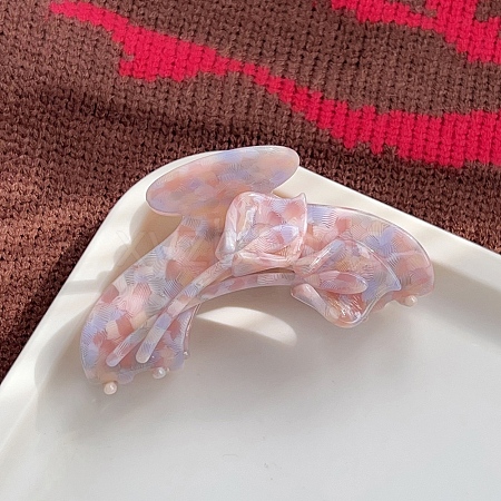 Cellulose Acetate(Resin) Claw Hair Clips PW-WGB1175-02-1