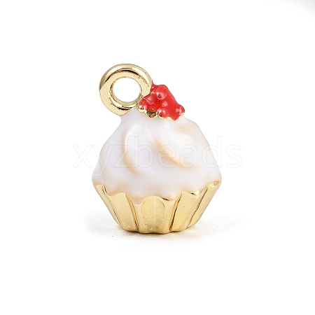 Alloy Enamel Charms ENAM-I067-02G-03B-1