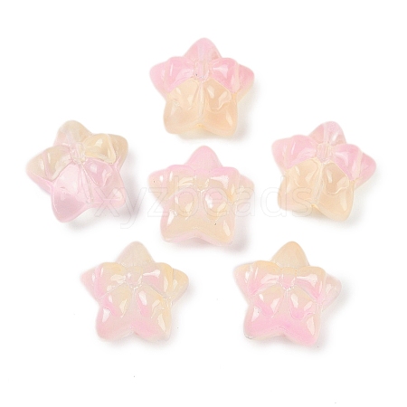 Transparent Spray Paint Glass Beads X1-GLAA-H035-02H-1