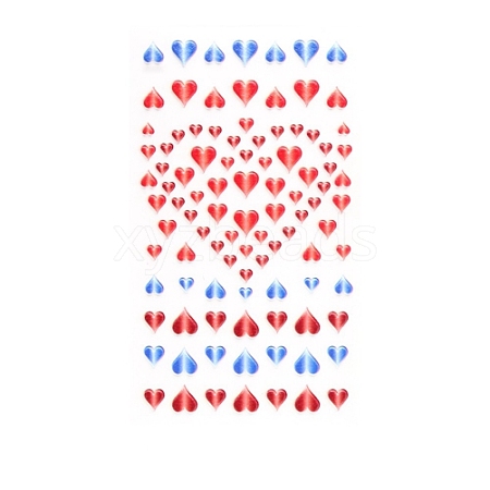 Valentine's Day 5D Love Nail Art Sticker Decals MRMJ-R109-Z-D4363-02-1