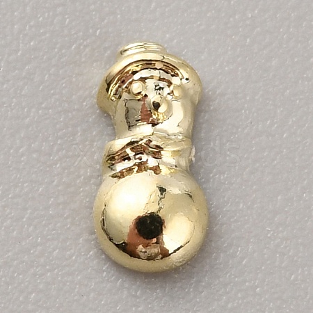 Christmas Theme Alloy Cabochons DIY-WH0430-074F-LG-1