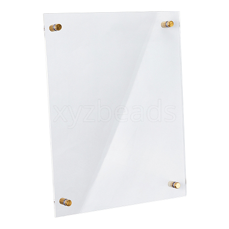 Transparent Acrylic Plate AJEW-WH0505-75-1