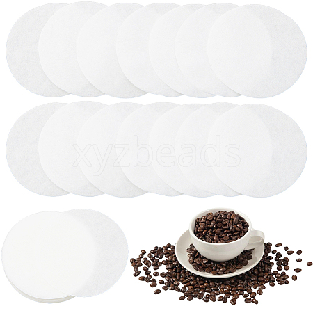 100Pcs Paper Coffee Filters FIND-WH0423-59B-1