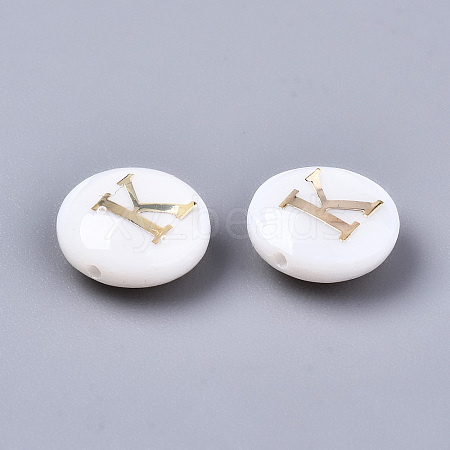 Natural Freshwater Shell Beads SHEL-S266-12K-1