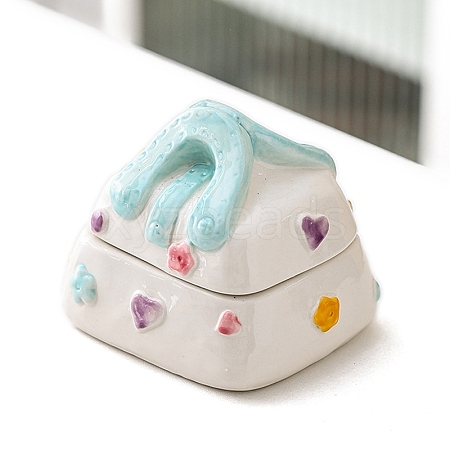 Handbag Shape Ceramic Jewelry Storage Box PW-WGCB87E-01-1