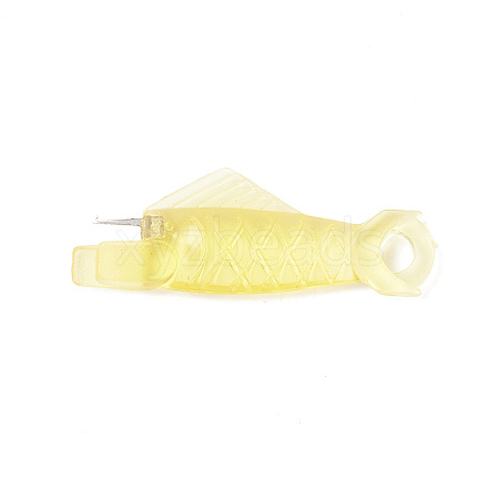 Fish Shaped Plastic Needle Threaders TOOL-K010-01C-1