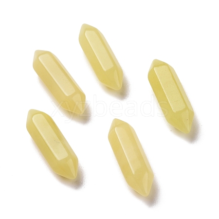 Natural Lemon Jade Beads G-K330-45-1