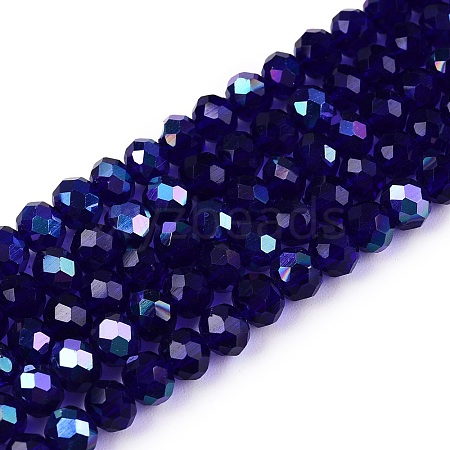 Electroplate Glass Beads Strands LS-EGLA-A044-T4mm-L06-1