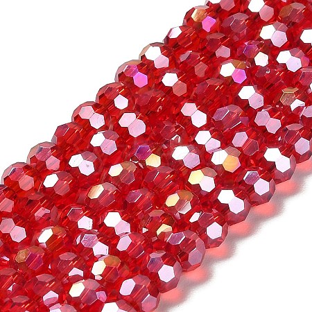 Transparent Glass Beads EGLA-A035-T6mm-B07-1