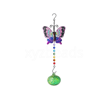 Butterfly Metal Hanging Ornaments PW-WG2F89B-06-1