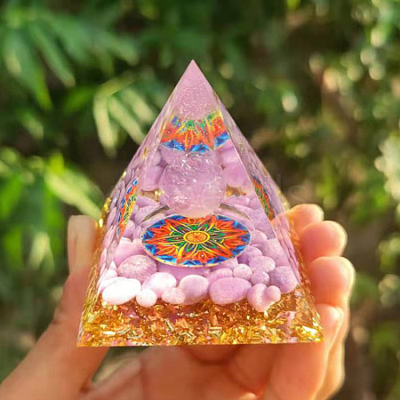 Orgonite Pyramid Resin Energy Generators PW-WGF3C73-01-1