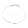 Titanium Steel Cable Chain Bracelets for Men Women BJEW-G736-11S-1