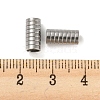 Non-Tarnish 201 Stainless Steel Tube Beads STAS-Z049-06P-3