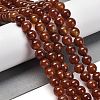 Natural Striped Agate/Banded Agate Beads Strands G-B079-A05-03A-2