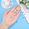 SUPERFINDINGS 72Pcs 6 Colors Natural Freshwater Shell Charms SHEL-FH0001-15-3