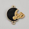 Zinc Alloy Enamel Sport Connector Charms FIND-CJC0437-009B-10-1