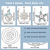 SUNNYCLUE DIY Ocean Theme Snap Necklace Making Kit DIY-SC0021-48-2
