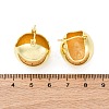 Brass Hoop Earrings EJEW-D273-01G-2