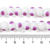 Printing Glass Beads for Necklaces Bracelets Making GLAA-B020-03A-01-5
