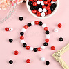 3Colors Opaque Acrylic Beads MACR-SP0001-94C-5