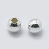 Sterling Silver Spacer Beads X-STER-K171-44S-4mm-2