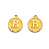 Golden Plated Alloy Enamel Charms LS-ENAM-Q437-13B-1