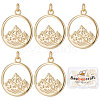 Beebeecraft Brass Pendants KK-BBC0003-21-1