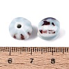 Vintage Porcelain Corrugated Beads PORC-N013-11J-3
