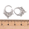 Rack Plating Brass Cubic Zirconia Earrings EJEW-S219-11P-3