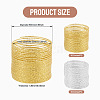 2Pcs 2 Colors Textured Iron Memory Beading Wire for Wire Wrap DIY Jewelry Making MW-TA0001-06C-3