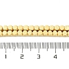 Electroplated Synthetic Non-Magnetic Hematite Beads Strands G-H020-H01-02-4