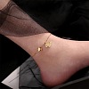 316L Surgical Stainless Steel Charm Anklets for Women FS-WG47470-44-1