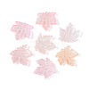 Baking Paint Transparent Glass Pendants DGLA-N014-11B-03-1