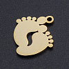 201 Stainless Steel Laser Cut Pendants STAS-S105-T896-2-1