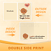 Rectangle Paper Farewell Greeting Card AJEW-WH0522-003-3