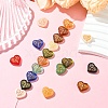19Pcs 19 Colors Handmade Lampwork Beads LAMP-CJ0002-38-6