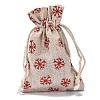 Cotton Gift Packing Pouches Drawstring Bags X-ABAG-B001-01B-01-1