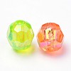 Eco-Friendly Transparent Acrylic Beads TACR-PL642-8mm-M-2