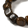 Natural Tiger Iron Beads Strands G-B078-D06-02-4