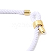 3MM Round Nylon Milan Cord Necklaces Making BJEW-H642-01G-29-2