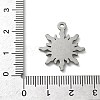 304 Stainless Steel Pendants STAS-P422-02A-P-3