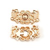 Alloy Snap Lock Clasps FIND-WH0108-19KCG-2