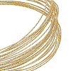 Textured Round Brass Wire for Jewelry Making CWIR-BC0002-11G-4