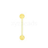 Luminous Acrylic 15 Gauge Tongue Rings WG90989-10-1