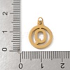 304 Stainless Steel Charms
with Jump Ring STAS-R001-02G-Q-3