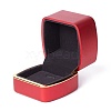 Square Plastic Jewelry Pendant Boxes OBOX-F005-02B-2