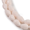 Opaque Solid Color Imitation Jade Beads Strands GLAA-N005-P4mm-D08-3