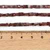 Natural Red Rainbow Jasper Beads Strands LS-GG-CBA2498-A06-01-4